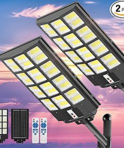 15000W Solar Street Lights 7000K Commercial Dusk to Dawn Outdoor
