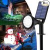 Solar Powered Outdoor Wall Lights with Motion Sensor and 2 Modes 4