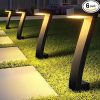 12 Pack Solar Post Lights Outdoor 40 LEDs 30 Lumens Waterproof 4