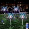 Alpine 20 Inch Outdoor Solar LED Pathway Torch Lights Set of 6 3