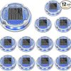 Outdoor Waterproof Glass Solar Pathway Lights for Landscape Lighting 4