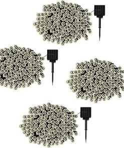 Outdoor Solar String Lights 4-Pack for Your Garden
