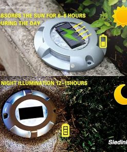 Solar Deck Lights LED Solar Powered Outdoor Waterproof 12 Pack 2